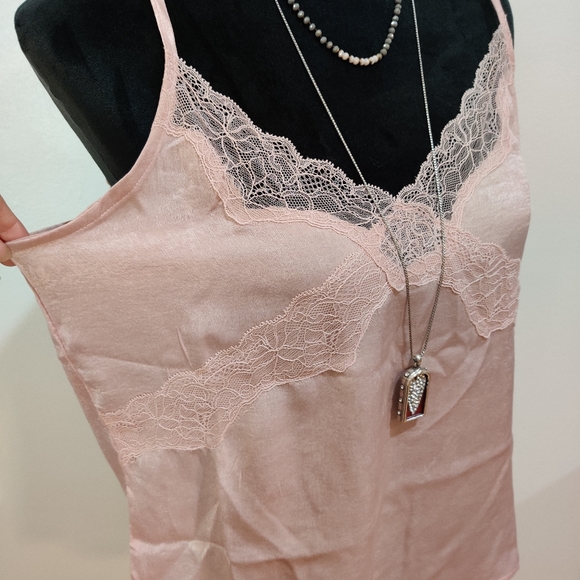 Lace Trim Camisole - Picture 2 of 9